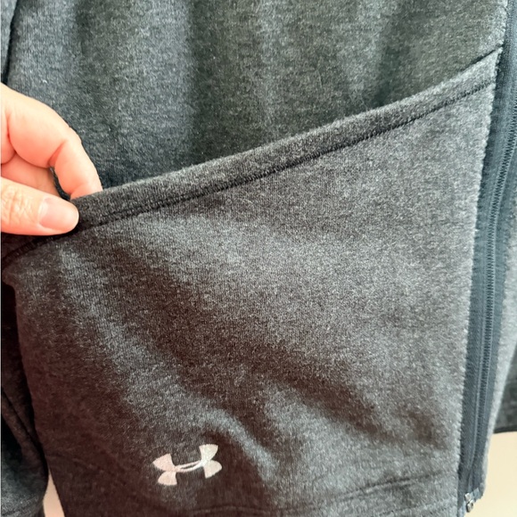 Under Armour Charcoal Zip-Up Jacket - Picture 3 of 7